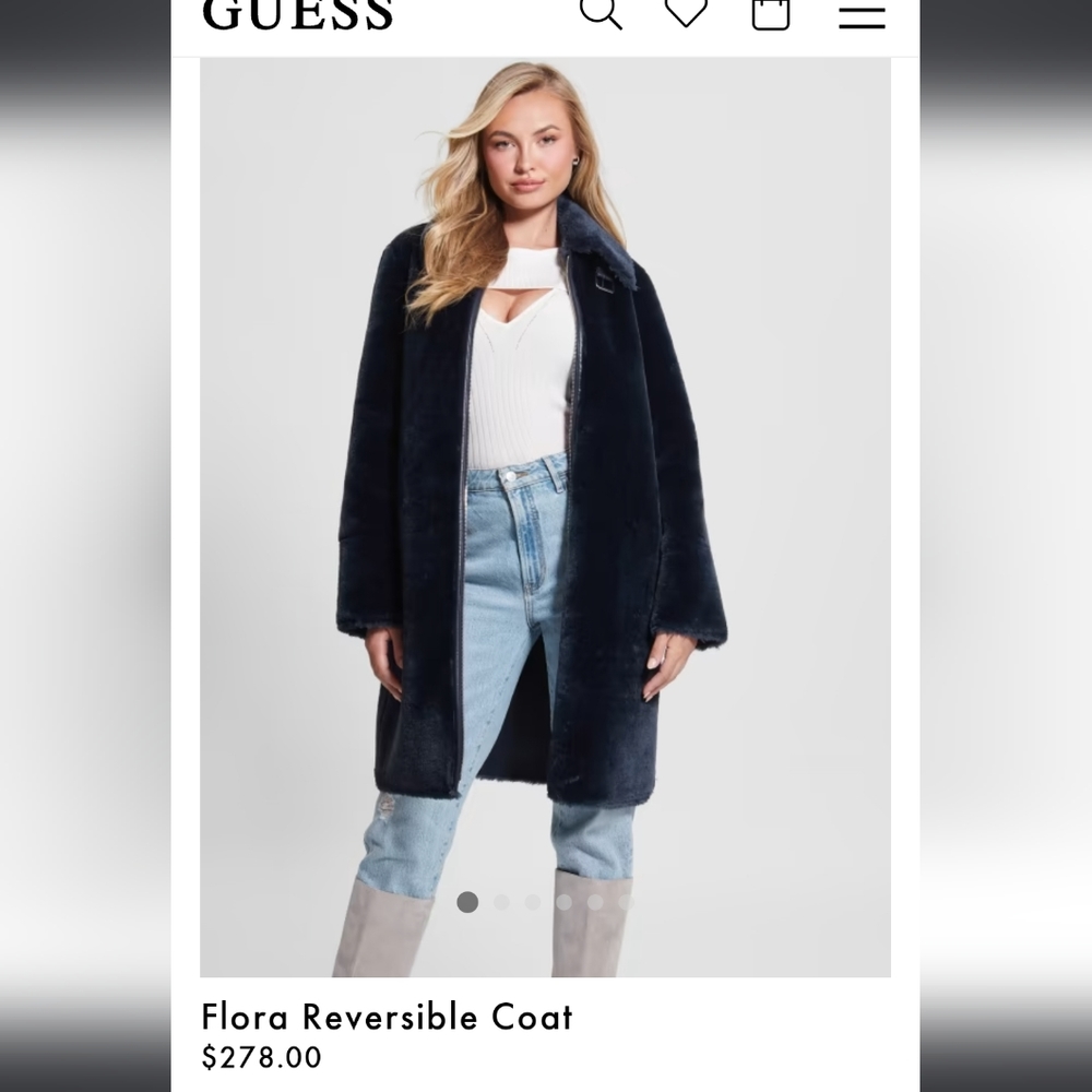 Guess Flora Reversible Jacket